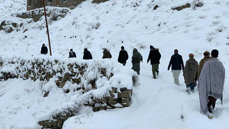 افغانستان:برفباری ، بارش  3روز میں 61 افراد ہلاک