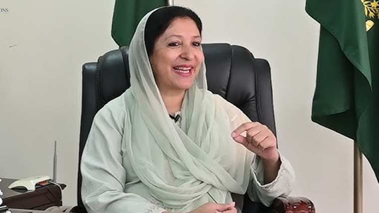 تعلیمی ترقی کیلئے سرکاری ،نجی اداروں کا تعاون ناگزیر ،وجیہہ قمر 