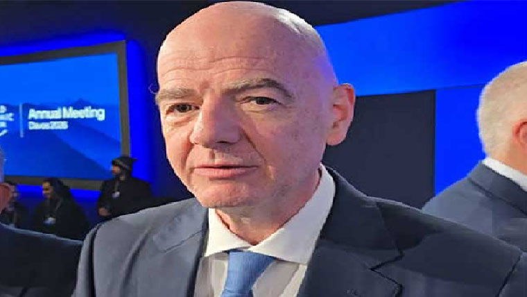 پاکستان فٹبال کھیلنے والا ایک عظیم  ملک :صدرفیفا جیانی انفانٹینو