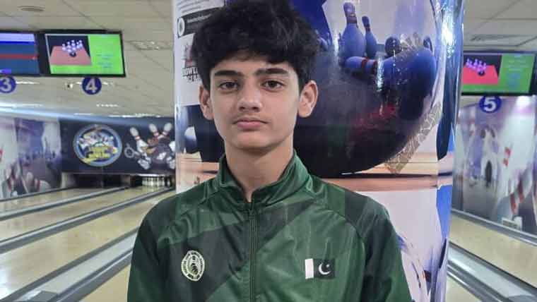 اعزاز الرحمن نے پاک چائنا فرینڈ شپ ٹین پن چیمپئن شپ جیت لی 