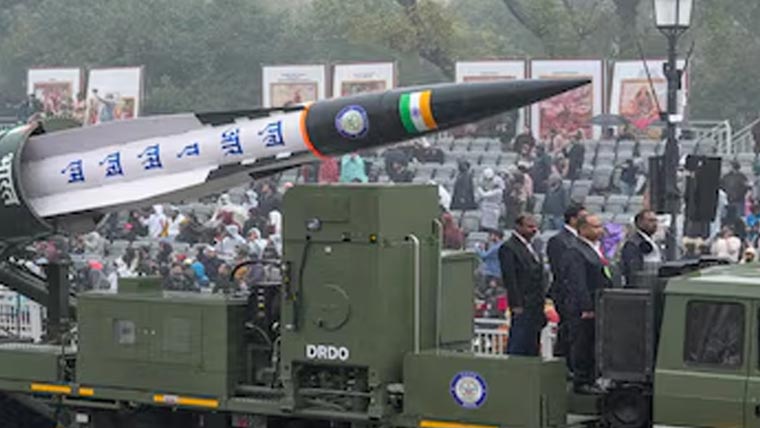 بھارت کا جنگی جنون ،یوم جمہوریہ پریڈ  میں ہائپر سونک میزائل کی نمائش کا اعلان