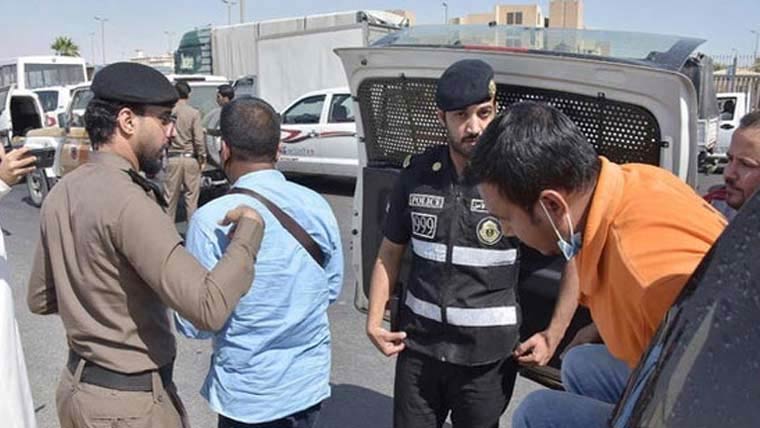 سعودی عرب :غیرقانونی تارکین کیخلاف  کریک ڈاؤن ، مزید 18ہزار گرفتار