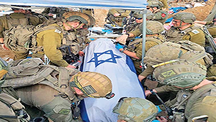  غزہ :آخری یرغمالی کی باقیات اسرائیل منتقل،9 فلسطینی رہا 