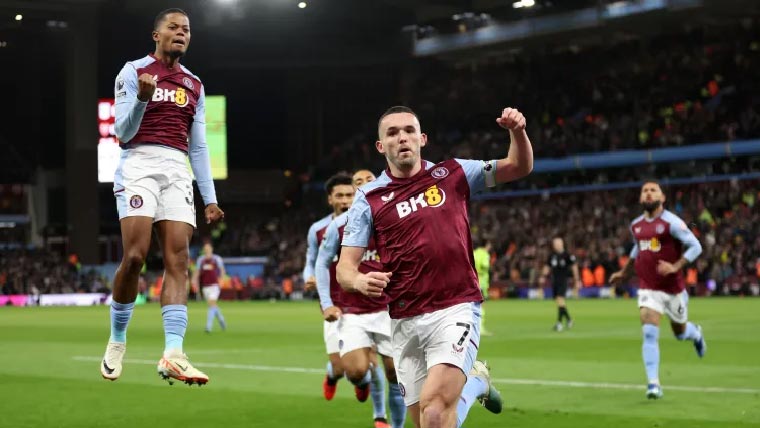 انگلش پریمیئر لیگ آسٹن ولا کی 14ویں فتح