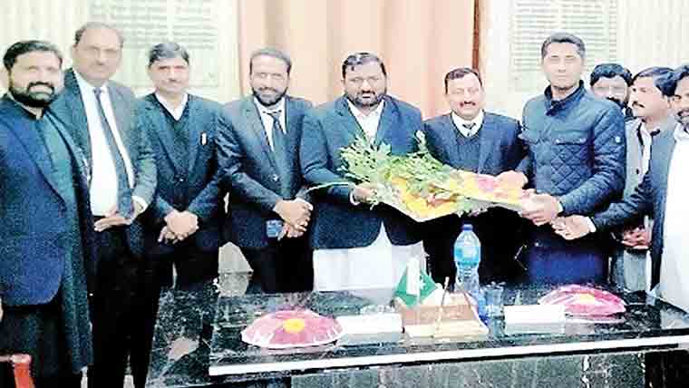 شاہ پور بار کے وکلاکا اتفاق و  اتحاد مثالی ہے ،مقداد خان بلوچ 