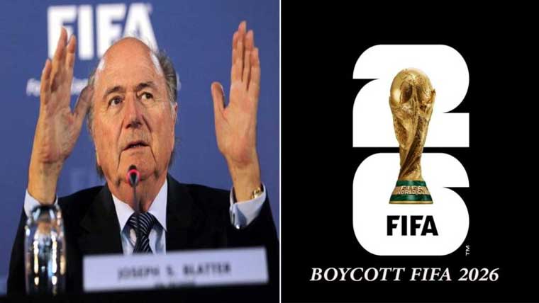 سیپ بلاٹرنے فیفا ورلڈ کپ  کے بائیکاٹ کی حمایت کر دی