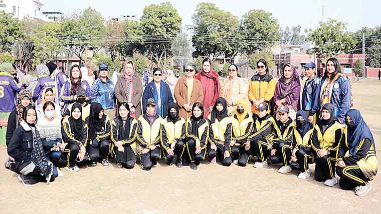 گورنمنٹ کالج ویمن یونیورسٹی کاسالانہ سپورٹس فیسٹیول شروع