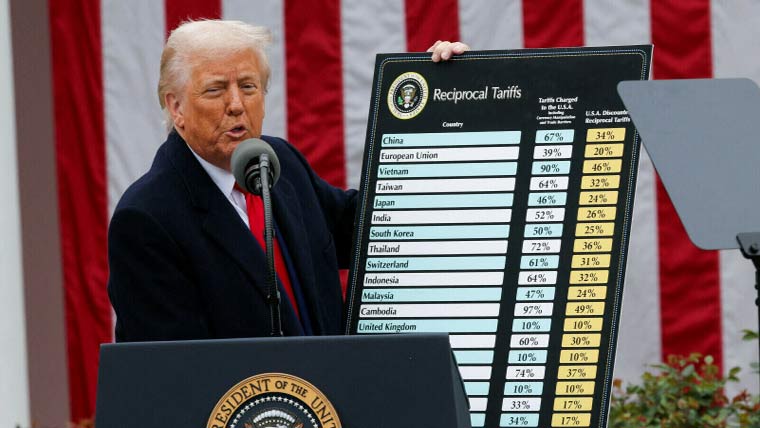 ٹرمپ کا جنوبی کورین  مصنوعات پر ٹیرف 15سے  بڑھا کر 25فیصد کرنیکا اعلان