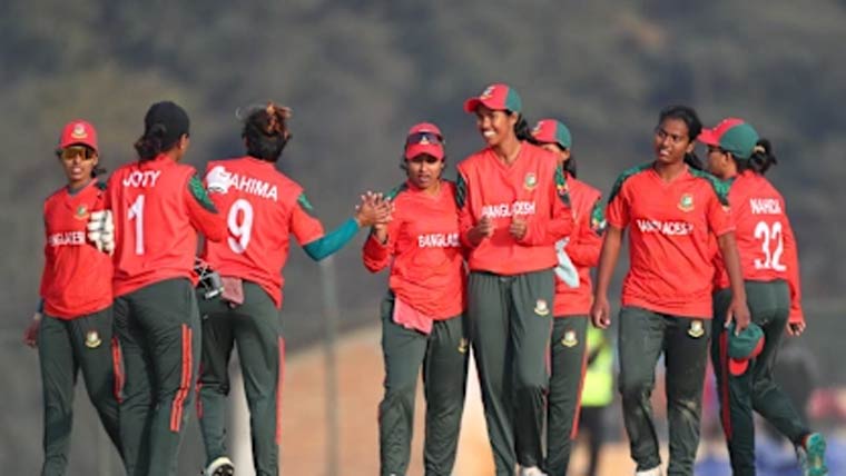 ویمنز پلیئرزرینکنگ میں  بنگلہ دیشی کھلاڑیوں کی پیش رفت