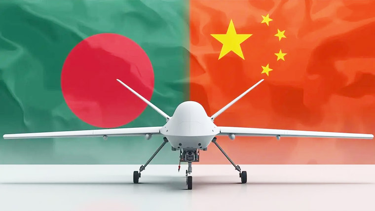 بنگلہ دیش کا مقامی سطح پر ڈرونز کی  تیاری کیلئے چین سے معاہدہ 