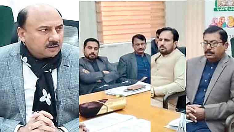 ممکنہ سیلاب سے نمٹنے کیلئے  پیشگی انتظامات کا جائزہ