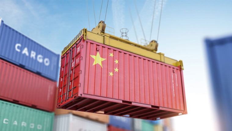 چین کوبرآمدات سے 1.216ارب ڈالرزرمبادلہ حاصل