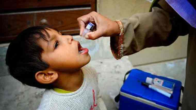  خوشاب:پولیو مہم،2 لاکھ 38  ہزار بچوں کو قطرے پلانے کا ہدف