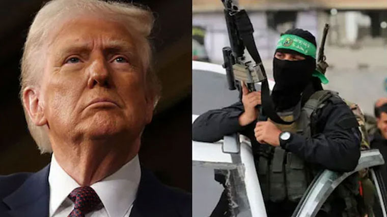  حماس اسلحہ چھوڑنے پر آمادہ ہو گئی :ٹرمپ کا دعویٰ