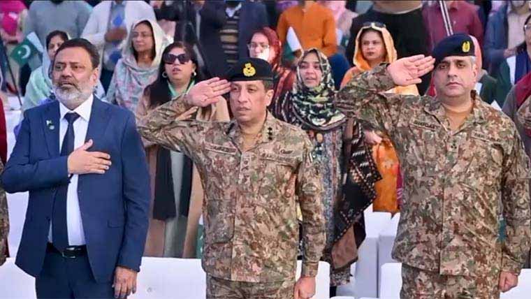 ڈی جی آئی ایس پی آر کی جامعہ کراچی میں طلبہ کیساتھ خصوصی نشست