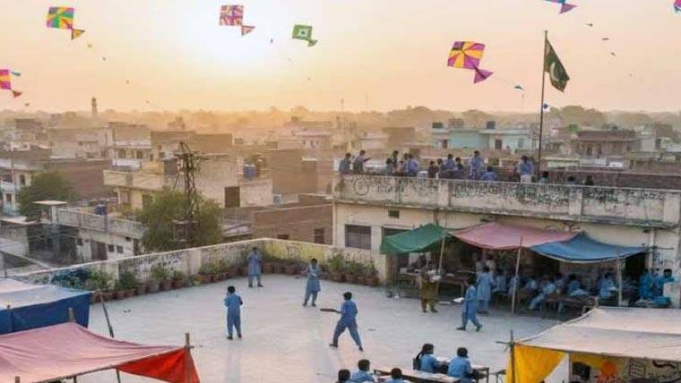 10 سرکاری سکولوں کی  چھتیں بسنت کیلئے مختص 