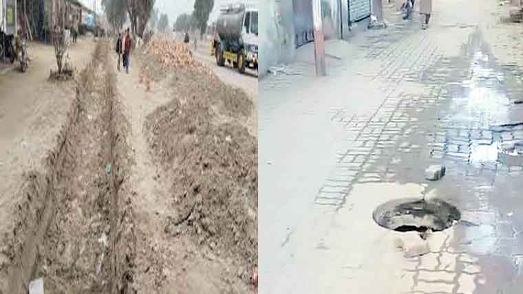 کھلے  گٹر،سڑکوں  پر  کھدائی،تعمیراتی  سامان  کے  ڈھیر :بیوٹیفکیشن  آف  گوجرانوالہ  منصوبے  میں  تاخیر  شہریوں کیلئے  دردسر