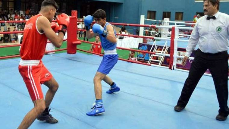 انٹر ڈویژنل باکسنگ مقابلوں کا آغاز 