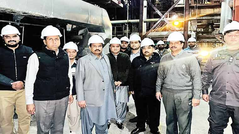 صنعتوں میں بوائلر سیفٹی پر  عملدرآمد، شوگر ملز یونٹ II کا معائنہ 
