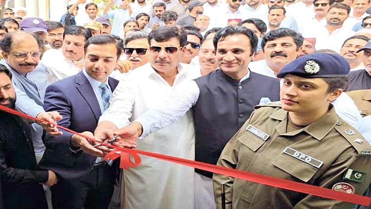  خوشاب :گرین الیکٹرک بسوں کے پراجیکٹ کا افتتاح کر دیا گیا