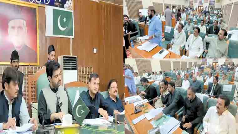 سکھر ضلع کونسل: 5ارب 39کروڑ سے زائد کا بجٹ پیش