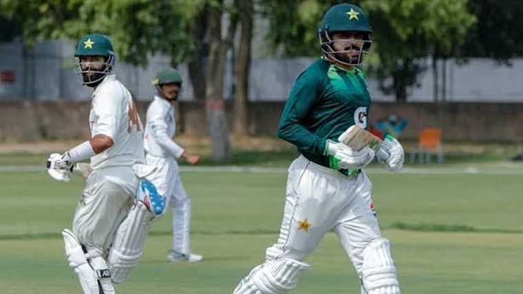  ریڈ بال کیمپ کے آخری روز کھلاڑیوں  کی بیٹنگ اور باؤلنگ پریکٹس 