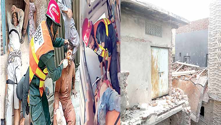 باغبانپورہ : سمر کیمپ کے دوران سکول کی چھت گرگئی، بچہ جاں بحق، 5 زخمی 