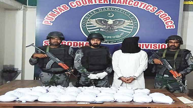 منشیات فروش سے کروڑوں روپے کی چرس اور افیون برآمد 