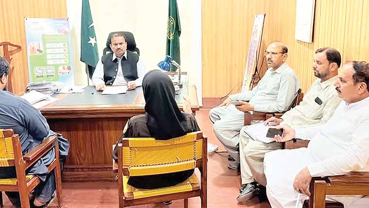  پی سی ایم کی ہفتہ وار اور ما ہا نہ  کارکردگی کاجائزہ لیاگیا