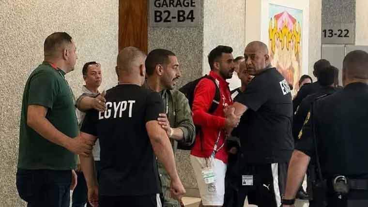 سیلفی سے روکنے پر مصر ی ٹیم منیجر اور امریکی اہلکار میں بحث