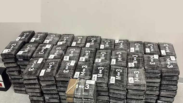 اٹلی میں 12کروڑ یورو کی 340 کلو گرام انتہائی خالص کوکین برآمد