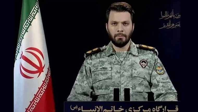 شہید علی خامنہ ای کے جنازے  کے دوران حملہ ہوا تو جواب نہایت  سخت ہوگا:خاتم الانبیا بریگیڈ 