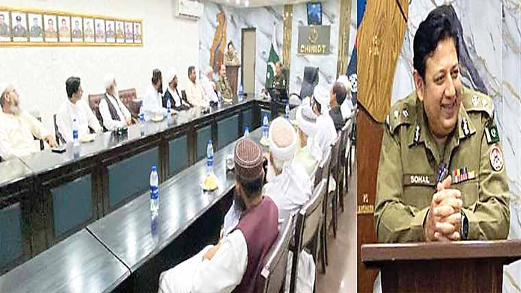  آر پی او کا دورہ چنیوٹ، امن کمیٹی ممبران کو سرٹیفکیٹس تقسیم