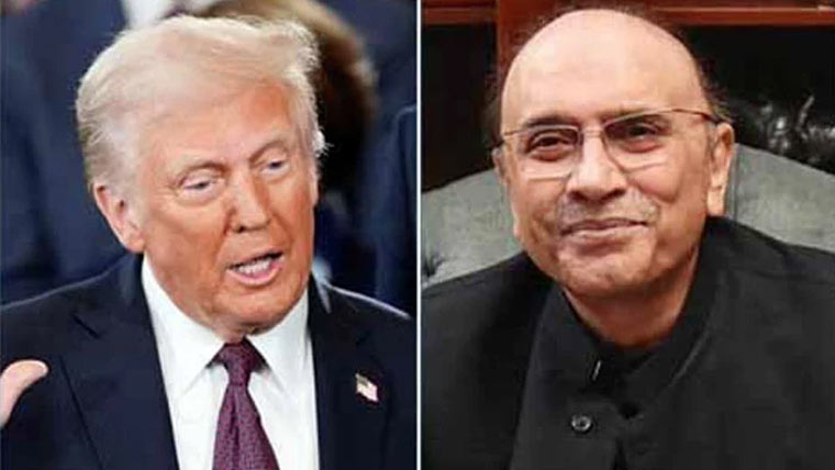 صدر آصف زرداری کی ڈونلڈ ٹرمپ کو دورہ پاکستان کی دعوت 