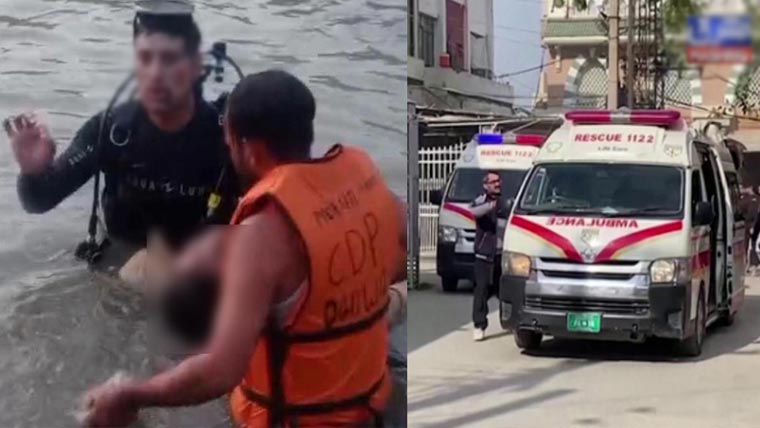نہر اپرچناب میں ڈوبنے والے  13سالہ لڑکے کی لاش مل گئی