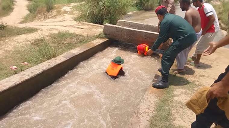 ننکانہ :کمسن بچی نہر میں جا گری، ڈوب کر جاں بحق 