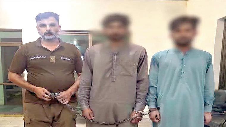ستراہ:نجی کالج کے باہر طالبعلم کو  تشدد کانشانہ بنانیوالے ملز م گرفتار 