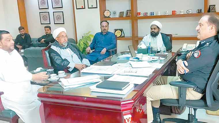 عشرہ محرم کے دوران بہترین سکیورٹی انتظامات پر وحدت مسلمین کااظہار تشکر