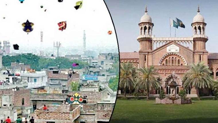 پتنگ بازی ، توہین عدالت کی درخواست  پر ہوم سیکرٹری سے جواب طلب