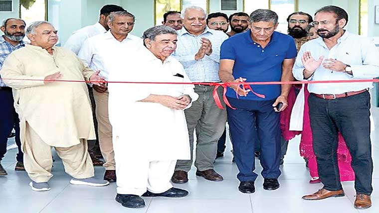 چودھری رحمت علی ہسپتال ٹائون شپ  کے جدید استقبالیہ بلاک کا افتتاح
