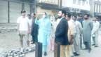ڈپٹی کمشنر کااقبال منزل اور الائیڈ بازار  میں بیوٹیفکیشن منصوبوں کا معائنہ