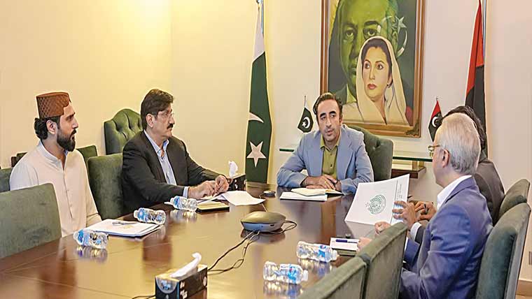 منصوبوں کی بروقت تکمیل سندھ کی ترقی کیلئے اہم : بلاول 