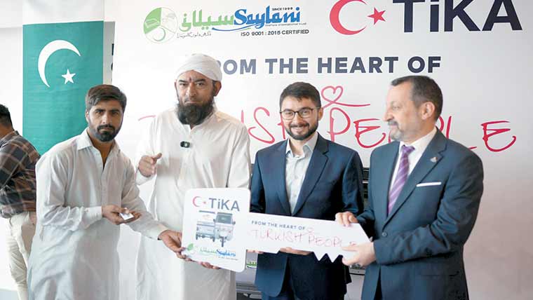 فلاحی کاموں میں سیلانی سے تعاون جاری رہیگا،قونصل جنر ل ترکیہ