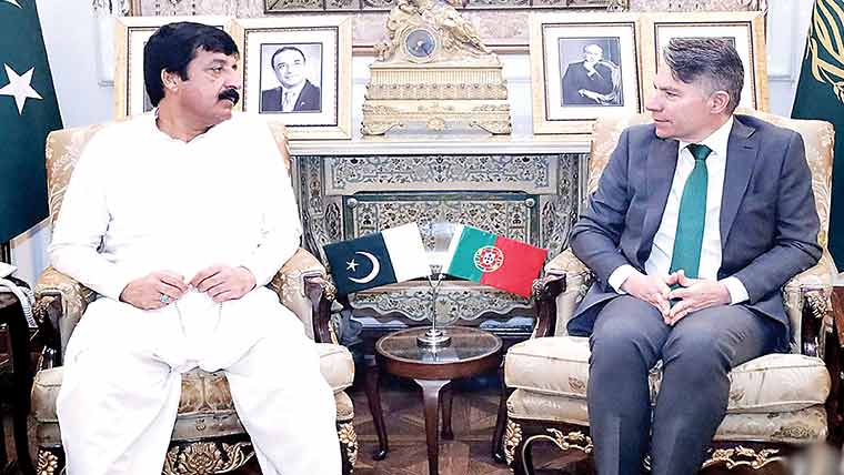 پاکستان اور پرتگال کے درمیان خوشگوار تعلقات:گورنر پنجاب