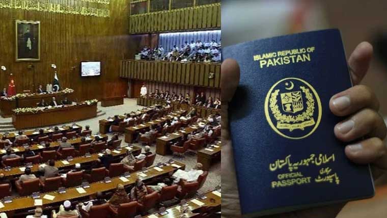 قائمہ  کمیٹی  داخلہ :سابق  اراکین  پارلیمنٹ  کو  بلیو  پاسپورٹ  دینے  کا  بل  منظور