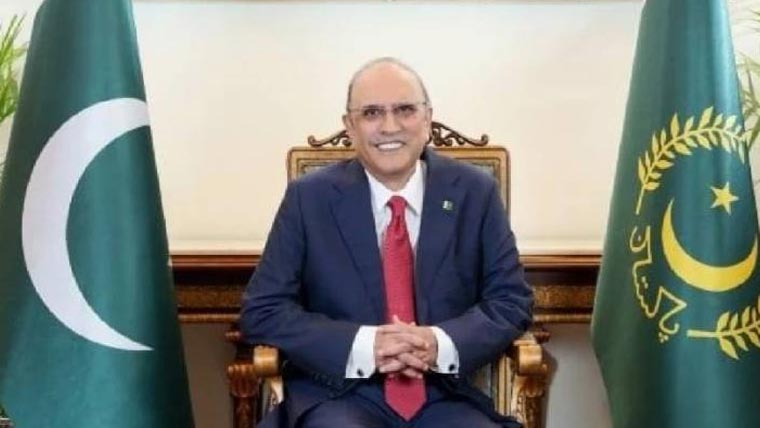 زرداری کی نادام فیسٹیول پر منگولیا  کے صدراورعوام کومبارکباد