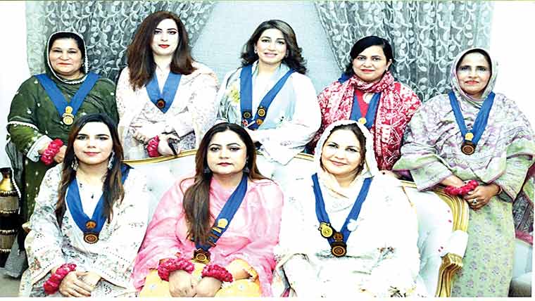 انرویل کی نو منتخب ڈسٹرکٹ  عہدیداروں کے اعزاز میں عشائیہ