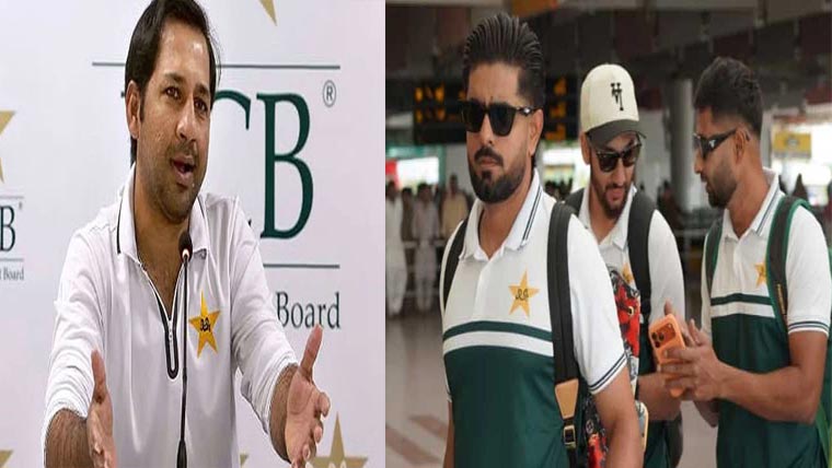  قومی ٹیم ویسٹ انڈیز روانہ،سرفراز کا شان پر اطمینان کا اظہار