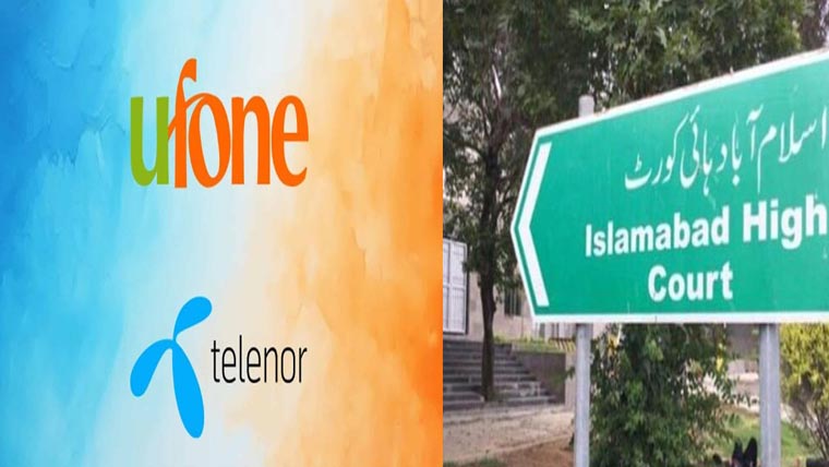 اسلام آباد ہائیکورٹ:ٹیلی نار کو  یوفون میں ضم کرنے کی منظوری 