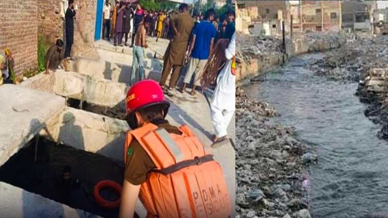 کھلے نالے شہریوں کیلئے موت کا جال، 8 سالہ بچے کی ہلاکت کے باوجود حفاظتی اقدامات نہ ہوئے